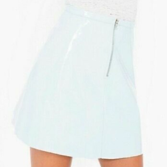 American Apparel PVC A line skirt - Picture 5 of 6
